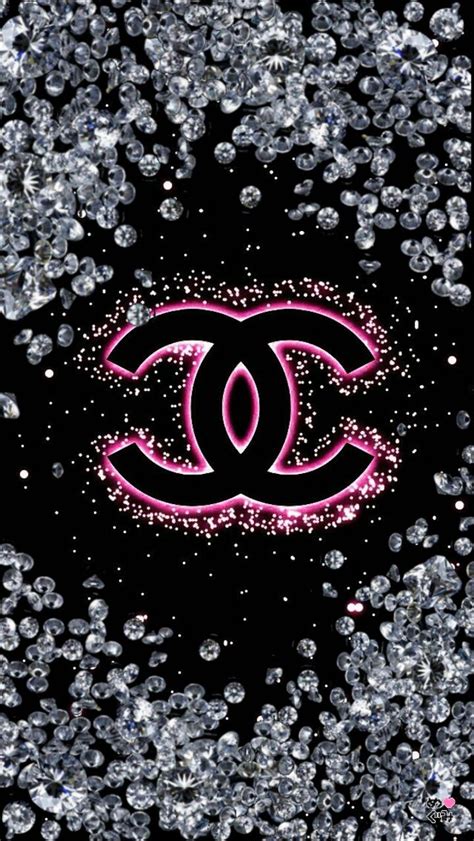 cc coco chanel bling wallpaper|Coco Chanel background.